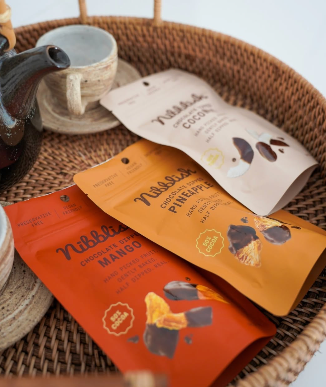 Nibblish 巧克力沾裹水果系列 100g