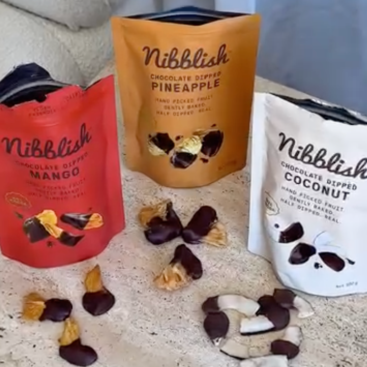 Nibblish 巧克力沾裹水果系列 100g