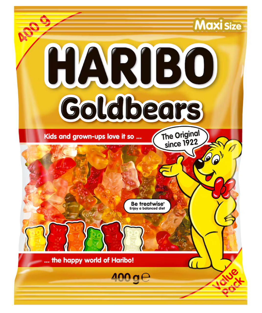 HARIBO 小熊軟糖大容量分享包 400g