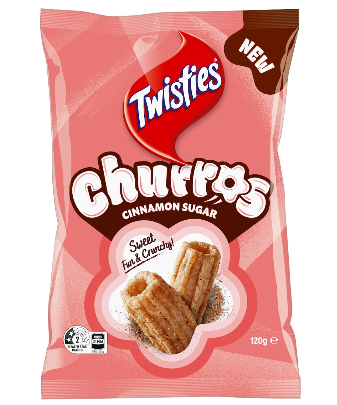 Twisties 肉桂糖吉拿棒風味脆餅 120g
