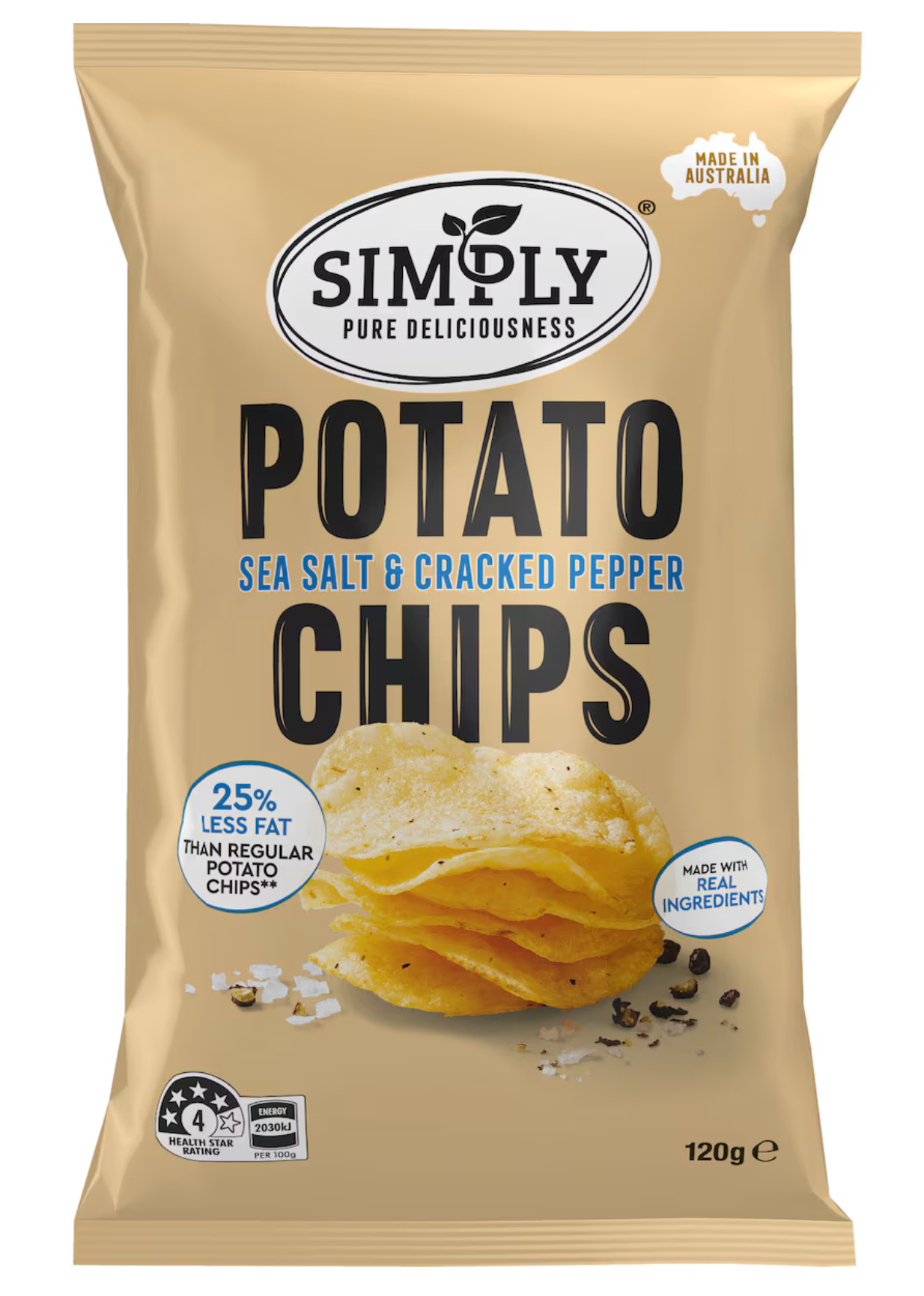 Simply 25% Less Fat 洋芋片系列 120g