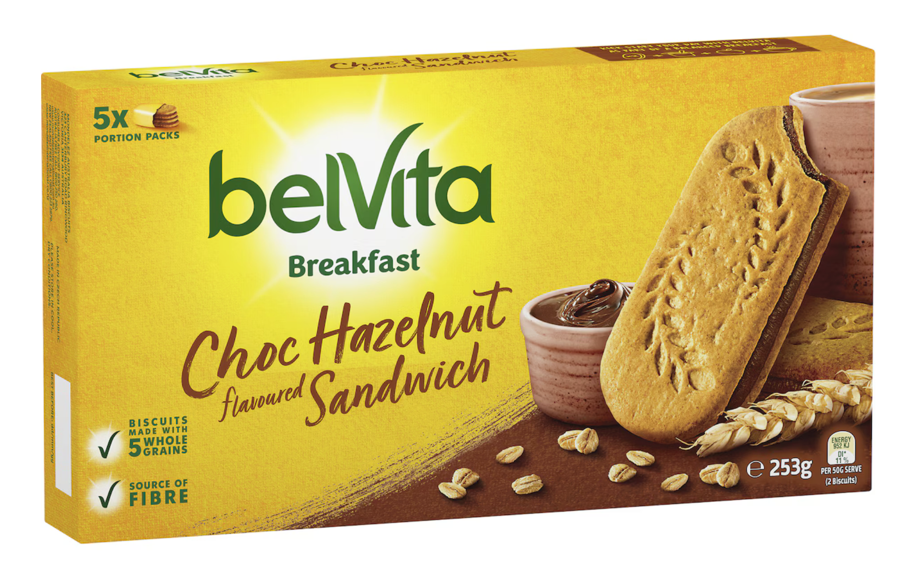 Belvita 早餐夾心餅乾系列 253g