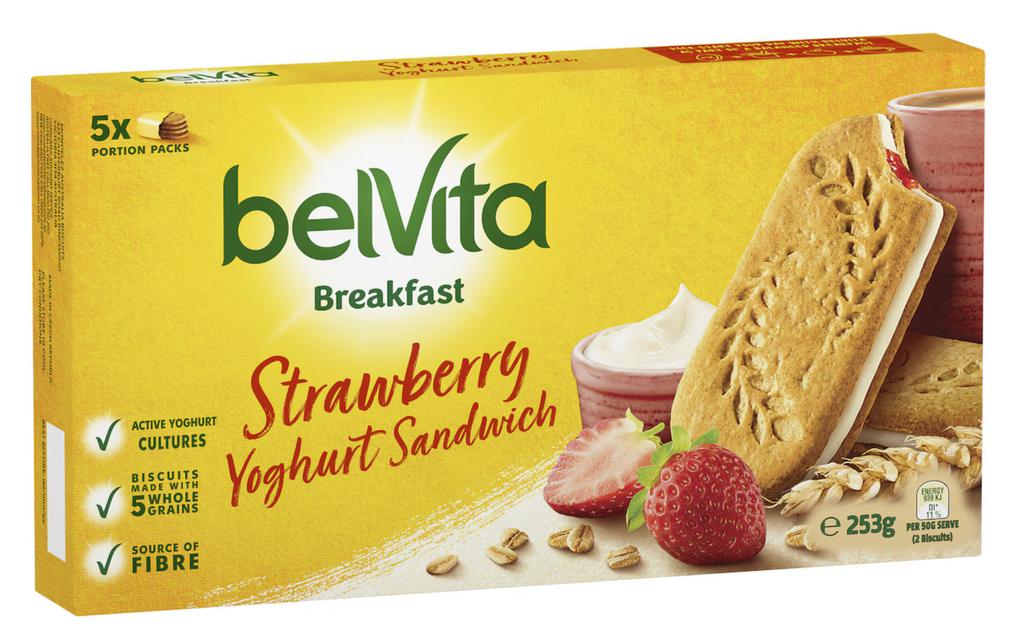 Belvita 早餐夾心餅乾系列 253g