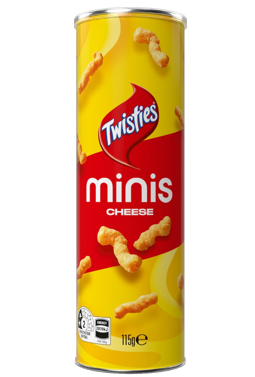 Twisties Minis 起司風味脆條 115g