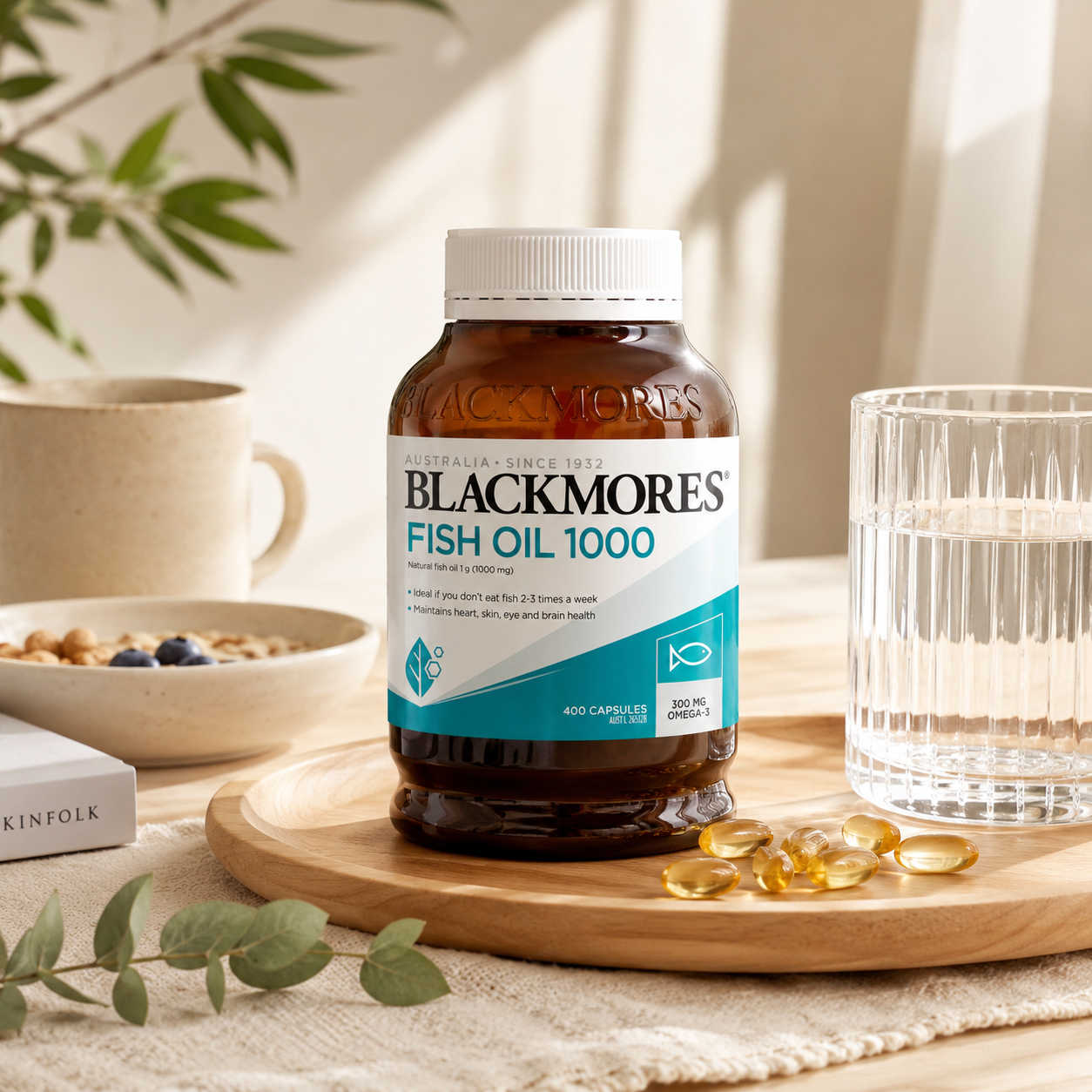 Blackmores 澳佳寶 深海魚油膠囊1000mg 400粒