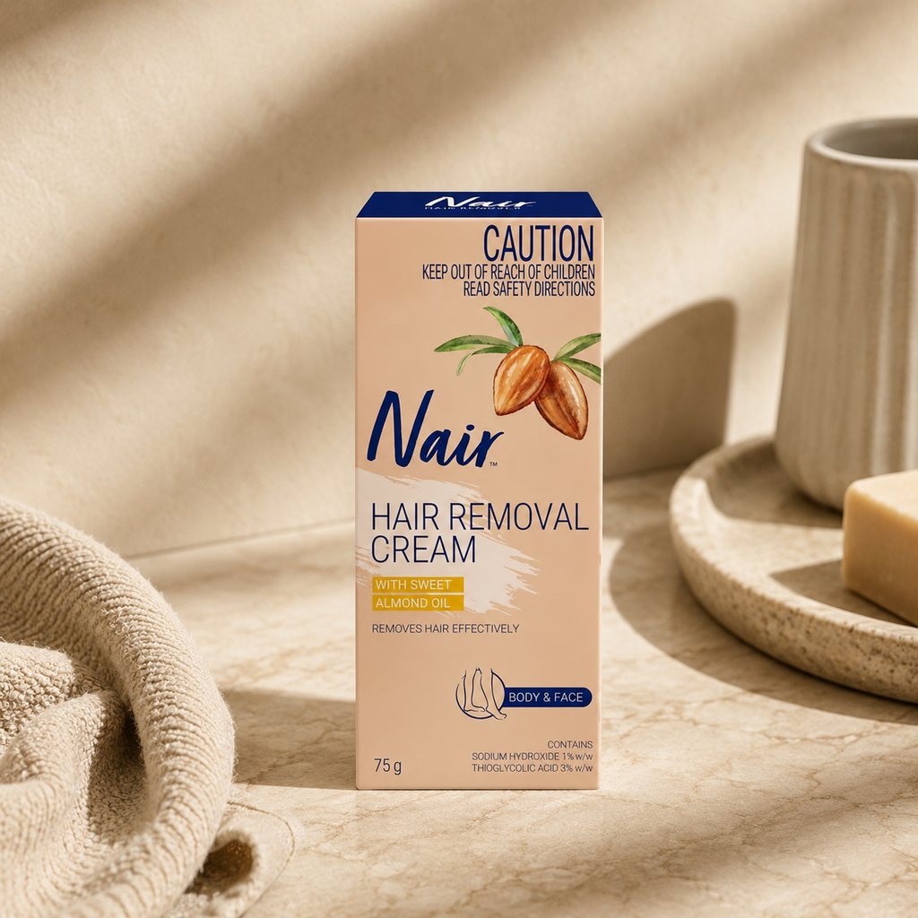 Nair 杏仁油溫和除毛乳霜 75g
