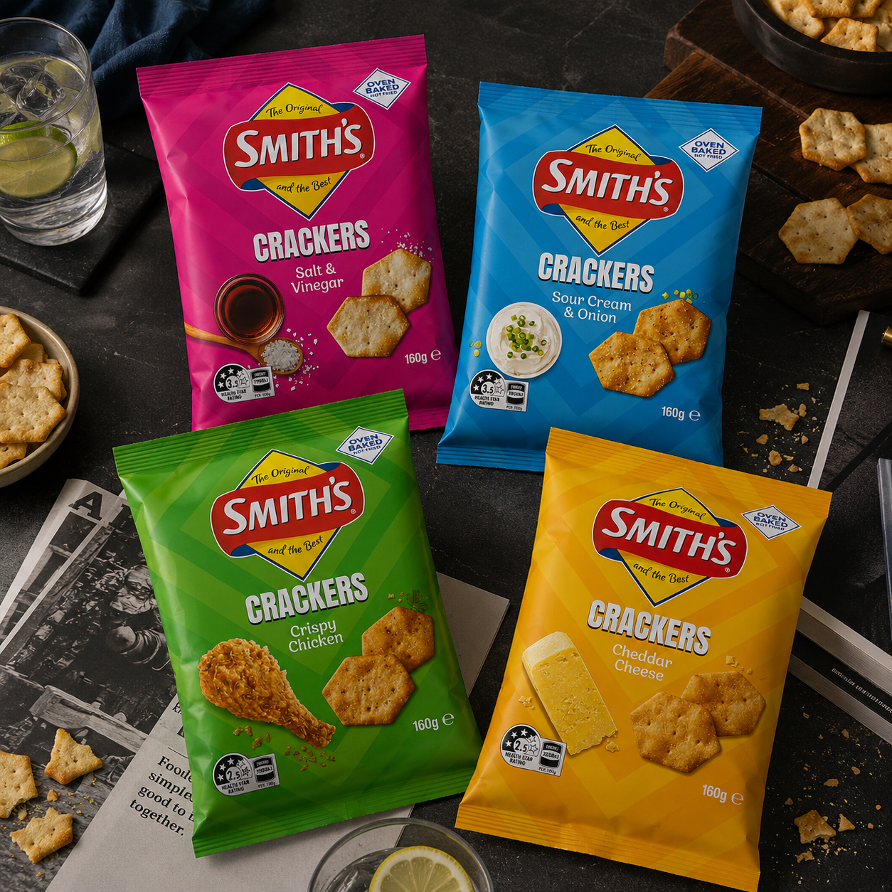 Smith’s Crackers 餅乾脆片 (新系列）