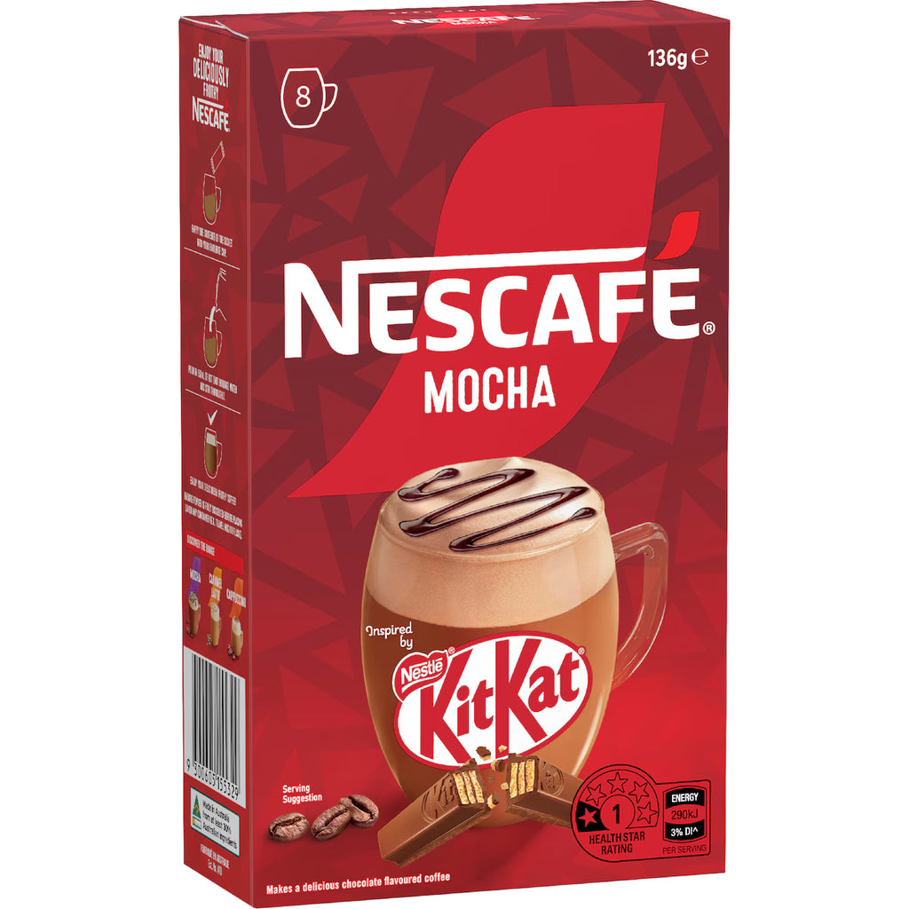 Nescafe × KitKat 摩卡咖啡即溶8入
