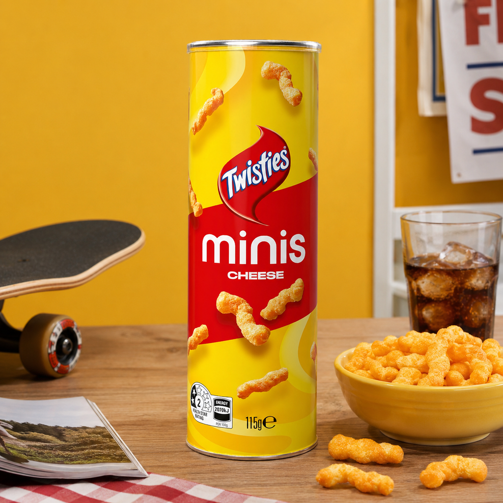 Twisties Minis 起司風味脆條 115g