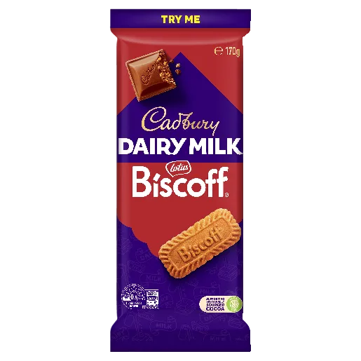 Cadbury×Biscoff 超強聯名焦糖餅乾巧克力