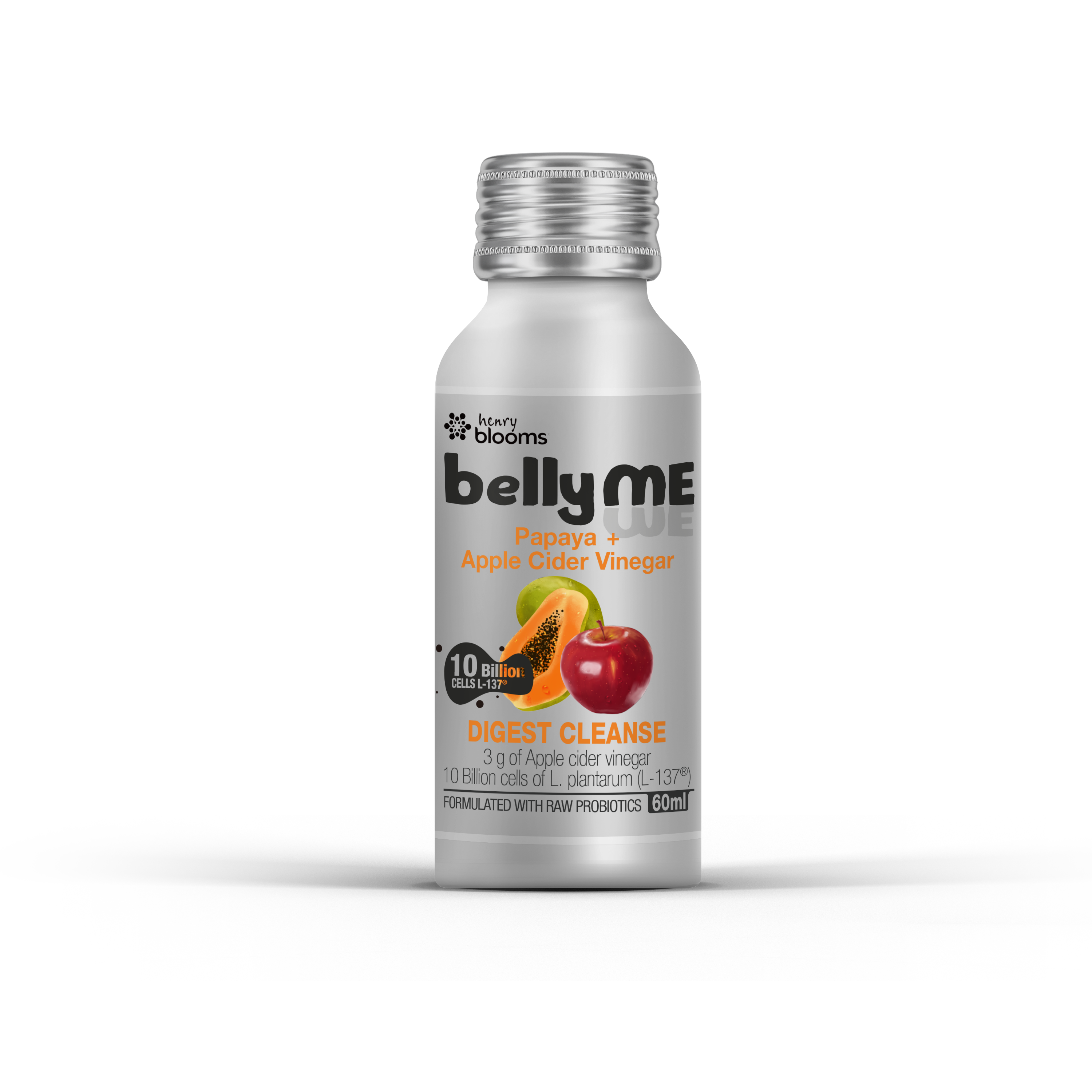 Henry Blooms Belly Me 木瓜蘋果醋益生菌飲 60ml
