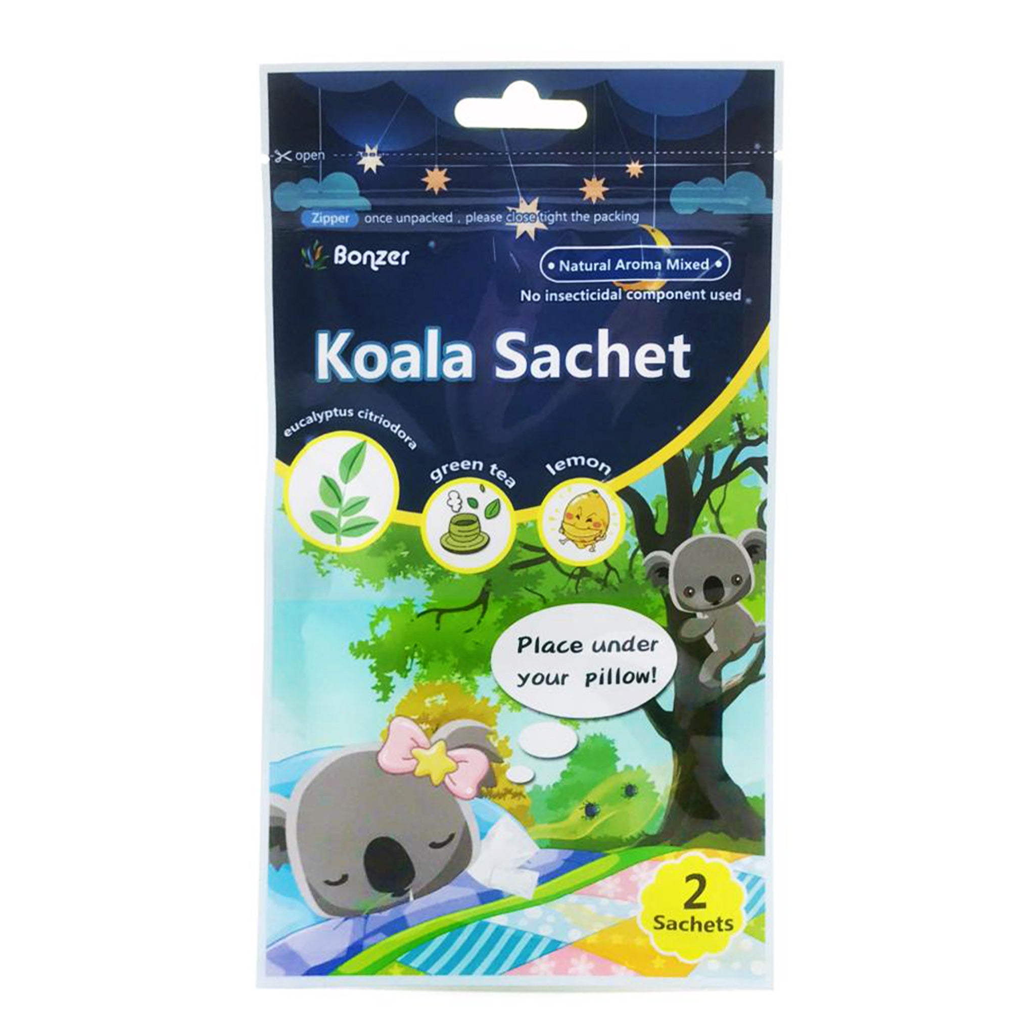 Bonzer Koala 天然防蟎防護包 2入