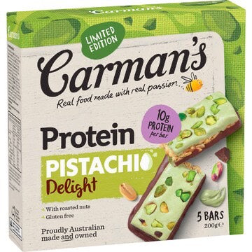 Carman’s 開心果蛋白棒 5入組