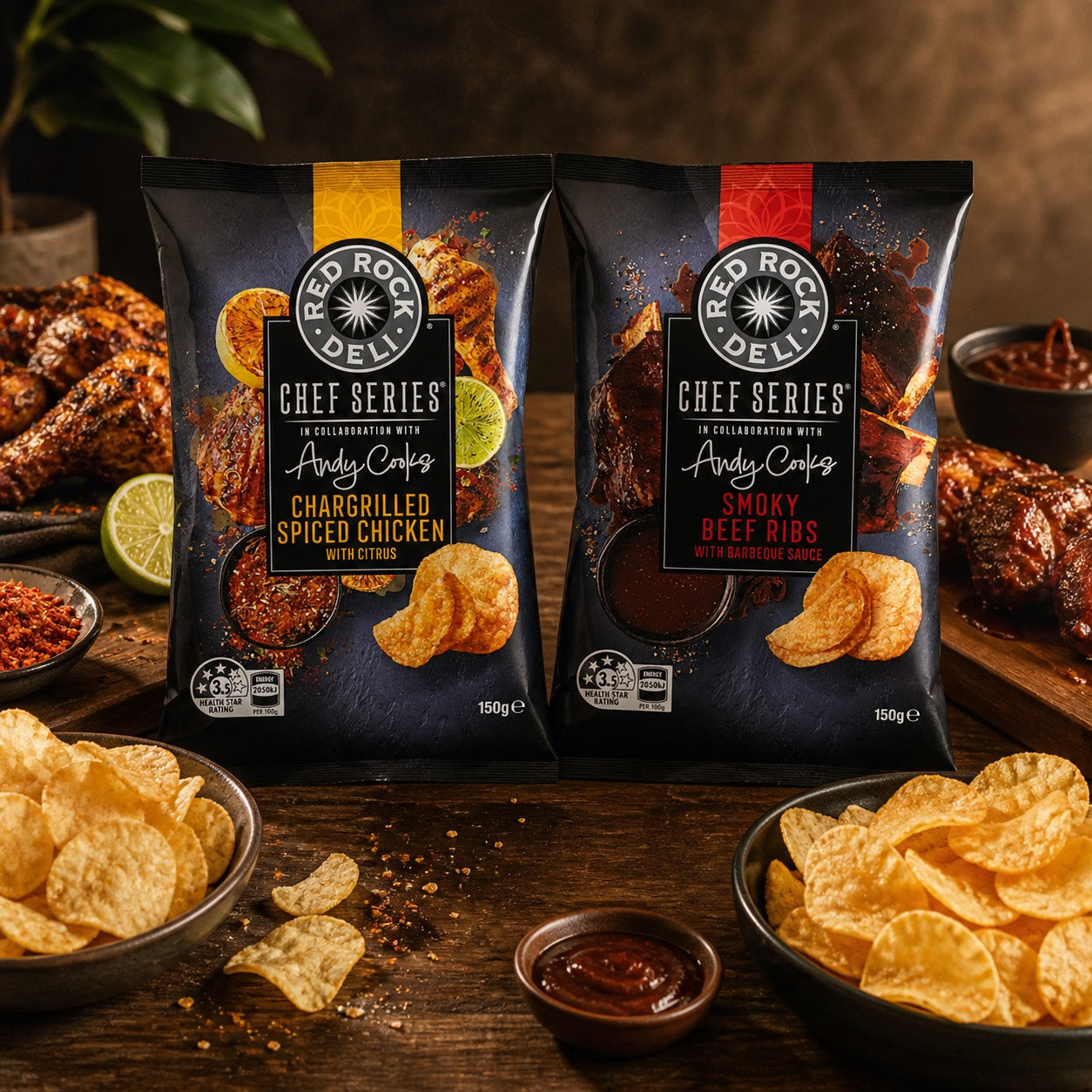 Red Rock Deli 主廚系列洋芋片