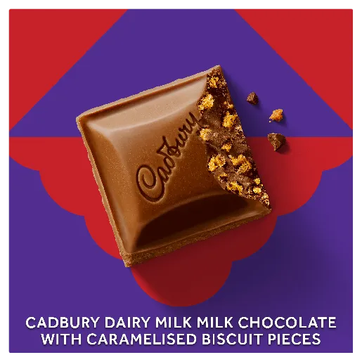 Cadbury×Biscoff 超強聯名焦糖餅乾巧克力