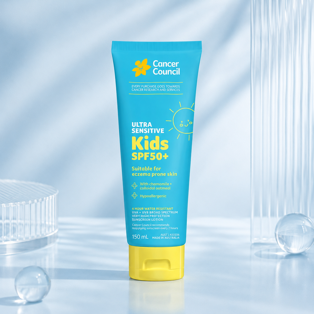 Cancer Council SPF50+ 兒童溫和防曬乳 150ml