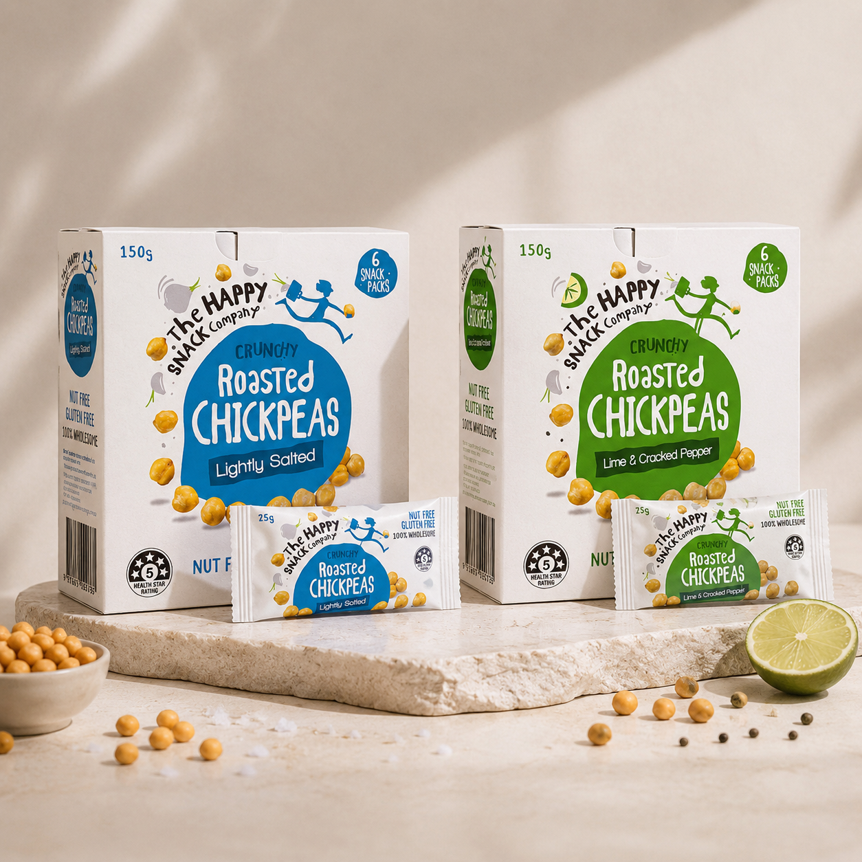 The Happy Snack Company 烘烤鷹嘴豆