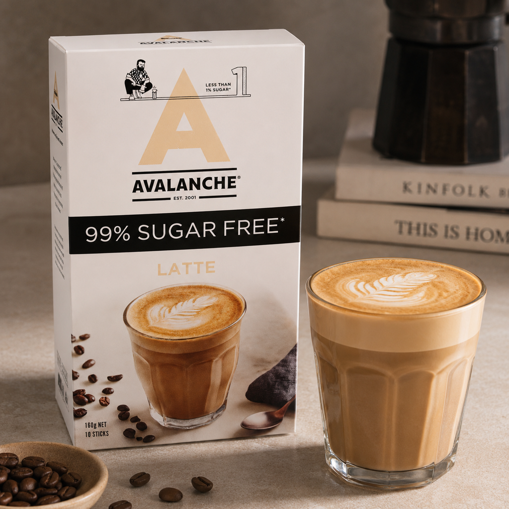 Avalanche 99% Sugar Free 無糖拿鐵 10入