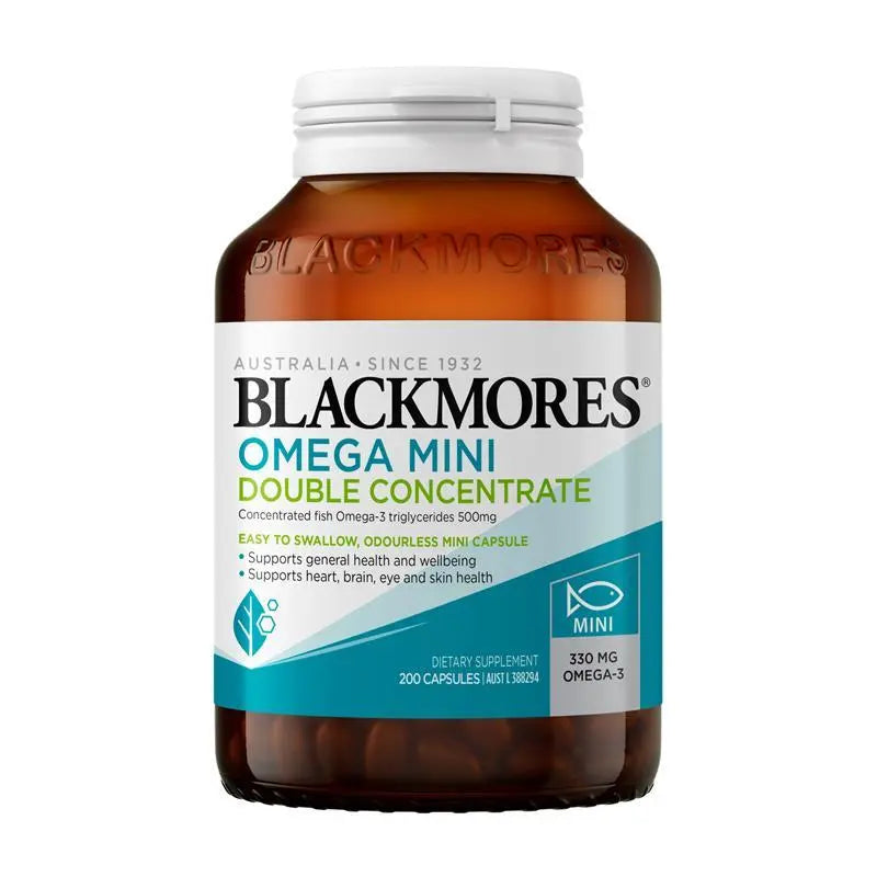 Blackmores 澳佳寶 無腥味雙倍濃縮迷你魚油 400粒