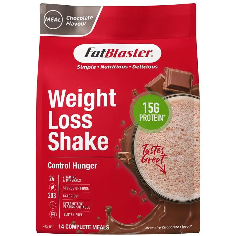 "FatBlaster 代餐奶昔－巧克力風味 465g "