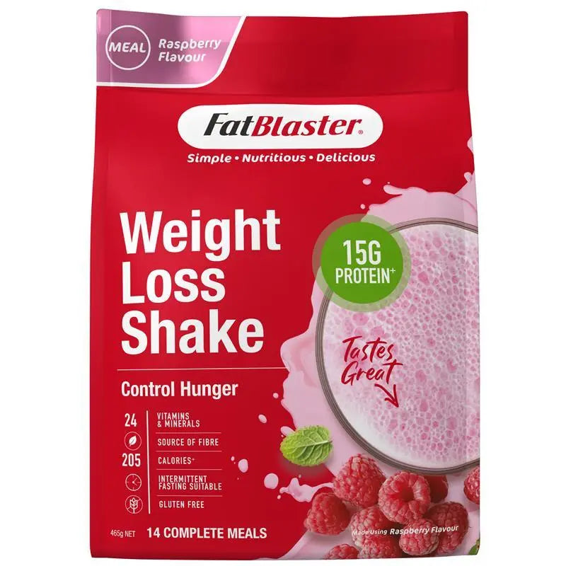 FatBlaster 代餐奶昔-覆盆莓風味 465g