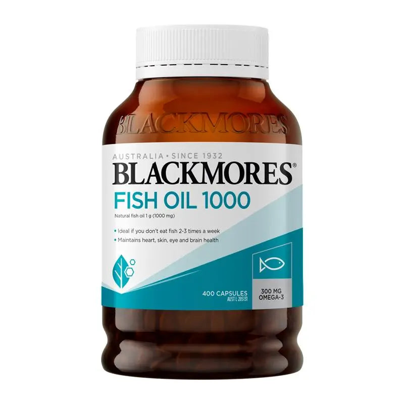 Blackmores 澳佳寶 深海魚油膠囊1000mg 400粒