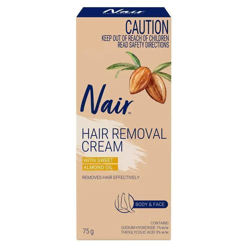Nair 杏仁油溫和除毛乳霜 75g